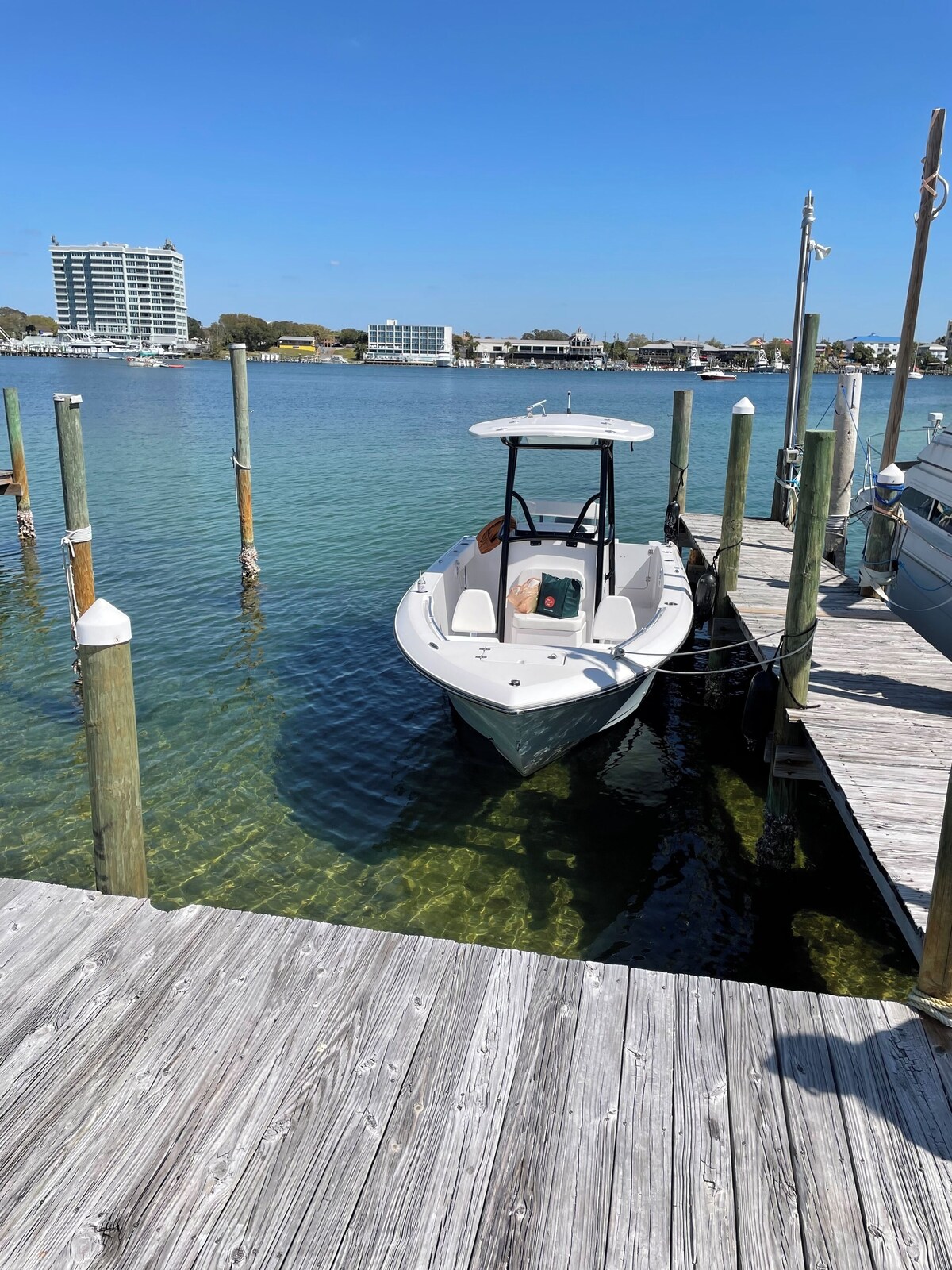 Photo 39 of Stunning views of Destin harbor, PRIVATE BOAT SLIP, walk to beach. Crab Island!