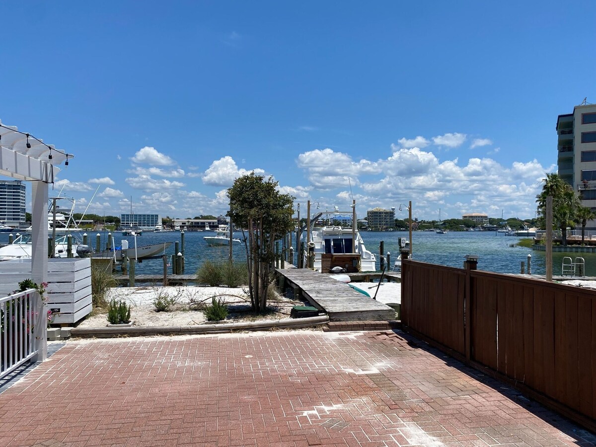 Photo 4 of Stunning views of Destin harbor, PRIVATE BOAT SLIP, walk to beach. Crab Island!