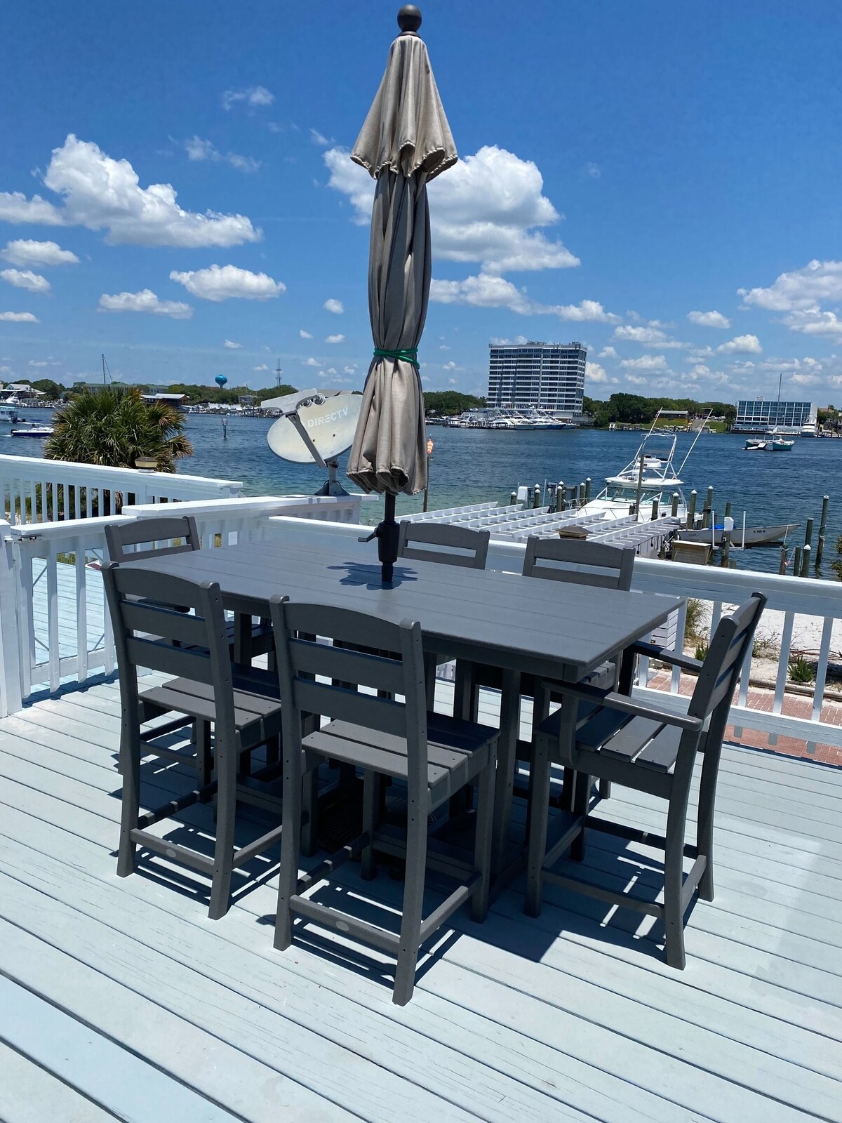 Photo 6 of Stunning views of Destin harbor, PRIVATE BOAT SLIP, walk to beach. Crab Island!