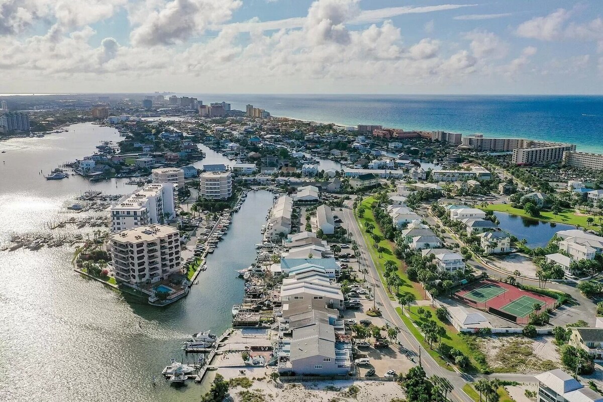 Photo 18 of Stunning views of Destin harbor, PRIVATE BOAT SLIP, walk to beach. Crab Island!