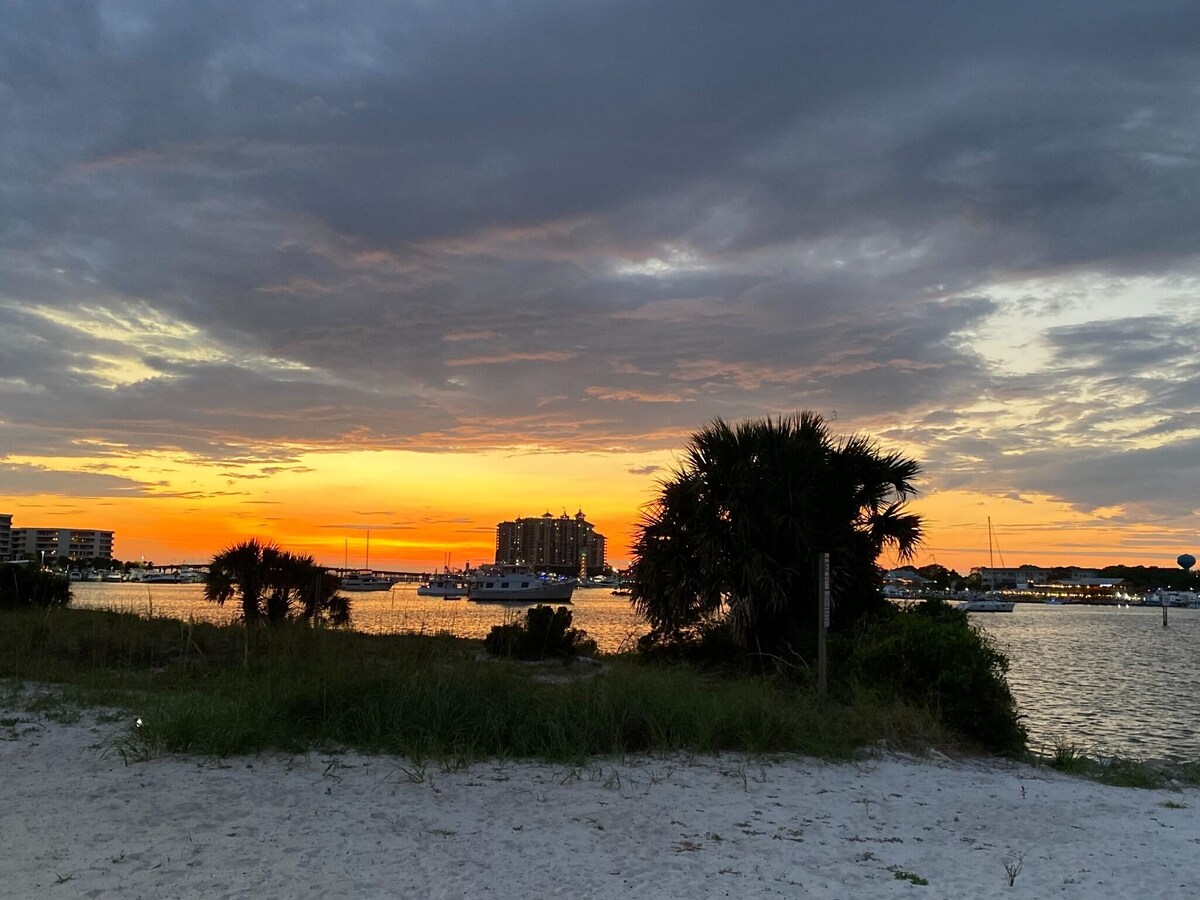 Photo 29 of Stunning views of Destin harbor, PRIVATE BOAT SLIP, walk to beach. Crab Island!