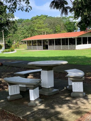 Overnattingsstedets uteområder