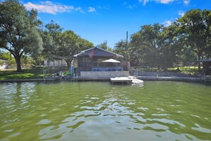 Exterior - Turtle Cove - Two Homes, Boat Dock, & Fire Pit (Marble Falls)