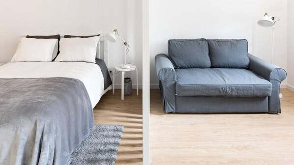 Fer et planche à repasser, Wi-Fi gratuit, draps fournis