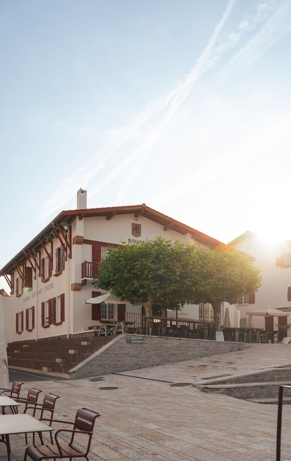 Façade de l’hébergement