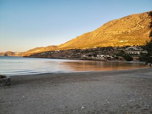 Vlak bij het strand, strandlakens