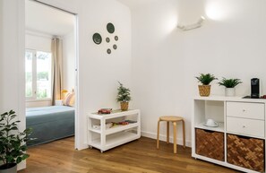 1 sovrum, strykjärn/strykbräda, gratis wi-fi och sängkläder
