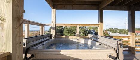 Bain à remous extérieur