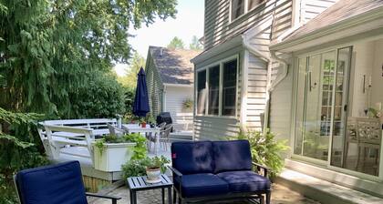 Charming, comfortable and spacious Pittsford home on a pond.