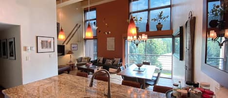 Condo, Multiple Beds, Mountain View (#407 Vail International) | Living room