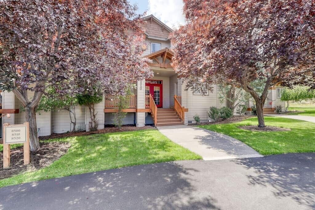 Spacious home with private deck,  shared pool, and many resort amenities