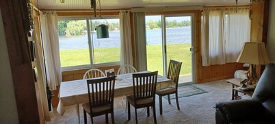 Both Lake and River frontage! Great fishing!