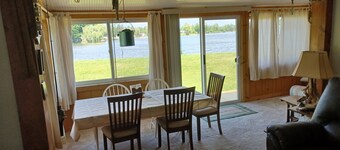 Both Lake and River frontage! Great fishing!