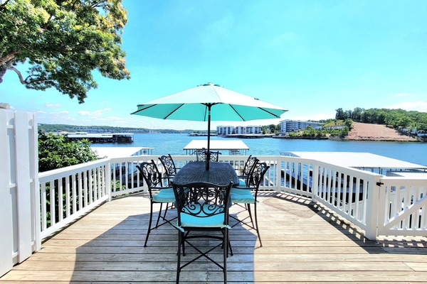 High Top Table with Main Channel Views