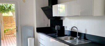 Modern garden apartment