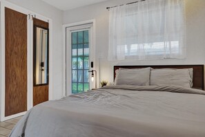 1 Schlafzimmer, Bügeleisen/Bügelbrett, kostenloses WLAN, Bettwäsche