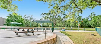 Modern Home with Heated Pool, Game Room, and 4 miles to the Beach!