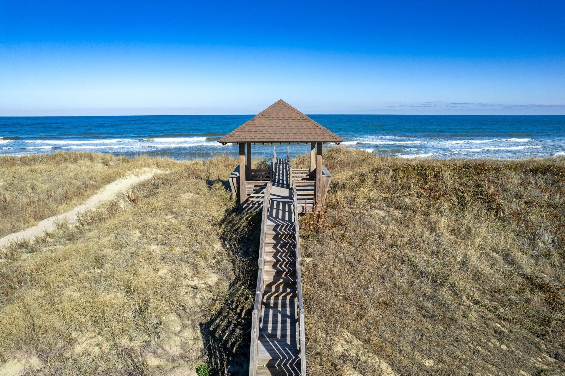 Accommodatie ligt op het strand