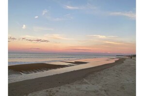 Golden hour view.