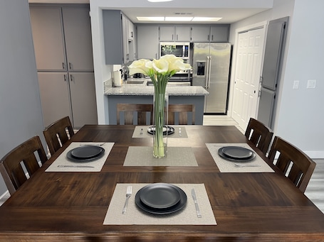 Dining. Ideal for Families • Clean, Modern & Spacious 2BR
