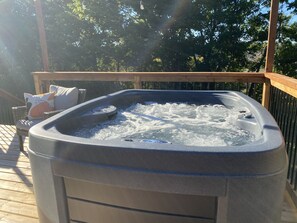 Property grounds - Parkman Pad: hot tub, wood stove by Montague breweries (Montague)