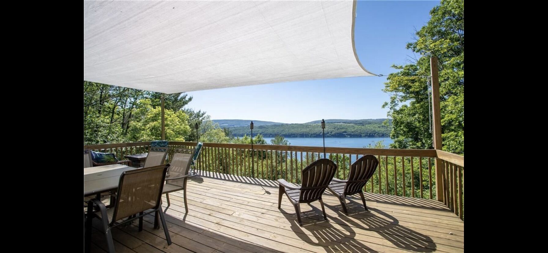 Scenic Canandaigua Lake House -Beautiful Views & Lake Front-Private wooded lot!