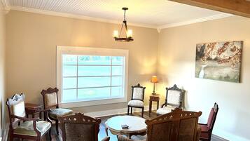 TV connectée, cheminée