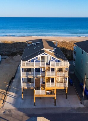Exterior - #1 Beach Oasis w/ beach access on Carolina Beach! (Carolina Beach)