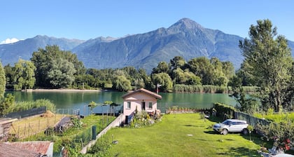 Wunderbares alleinstehendes Ferienhaus für 7 Personen mit Klimaanlage, W-LAN und Terrasse