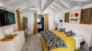 1 bedroom, travel crib, free WiFi, bed sheets