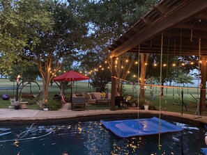 Outdoor pool, a heated pool - Lake House Mini-Resort (Rowlett)