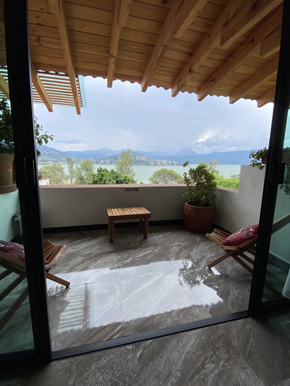 Habitación doble superior | Terraza o patio