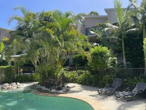 Outdoor pool - Tropical Apartment with Pool Area (Noosaville)