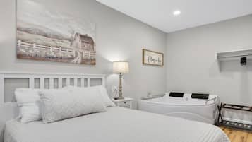 1 habitación, tabla de planchar con plancha, wifi gratis y ropa de cama