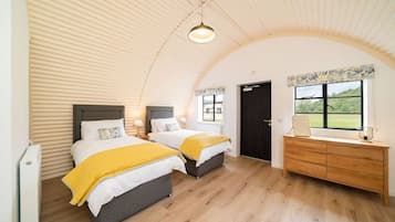 Desk, iron/ironing board, travel cot, free WiFi