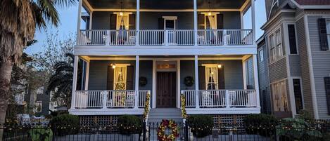 Fassade der Unterkunft