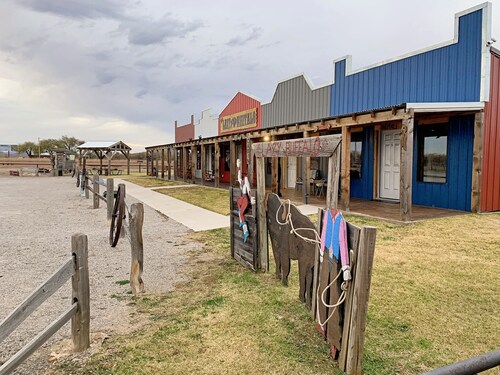 Tour de Bison Cabin Cache near Wichita Mountains Cycling Biking Cache sleeps 4