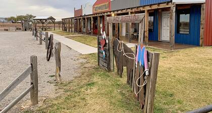 Tour de Bison Cabin Cache near Wichita Mountains Cycling Biking Cache sleeps 4