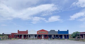 nestled at the foothills of the Wichita Mountains, The Lazy Buffalo Cabins 