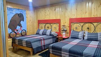 1 slaapkamer, een strijkplank/strijkijzer, gratis wifi, beddengoed
