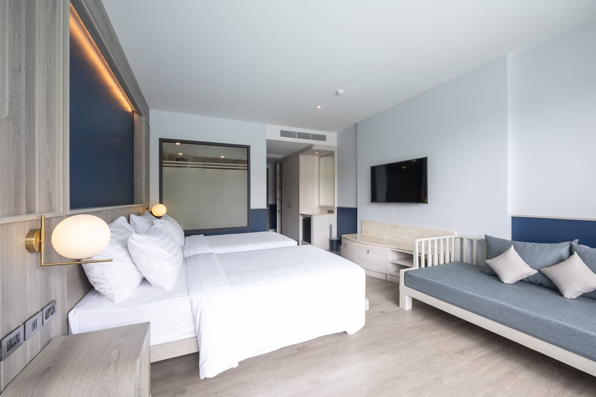 Deluxe Garden View | Minibar, caja fuerte, escritorio y espacio para trabajar con un portátil