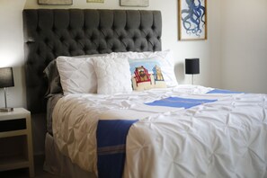 2 bedrooms, desk, iron/ironing board, free WiFi