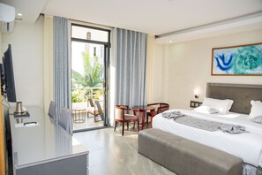 Phòng Superior | 1 phòng ngủ, bộ trải giường bằng vải cotton Ai Cập