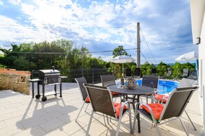 Outdoor dining - Apartment 2190/56787 (Istria - Paradiž), 10000m from the beach (Paradiž)