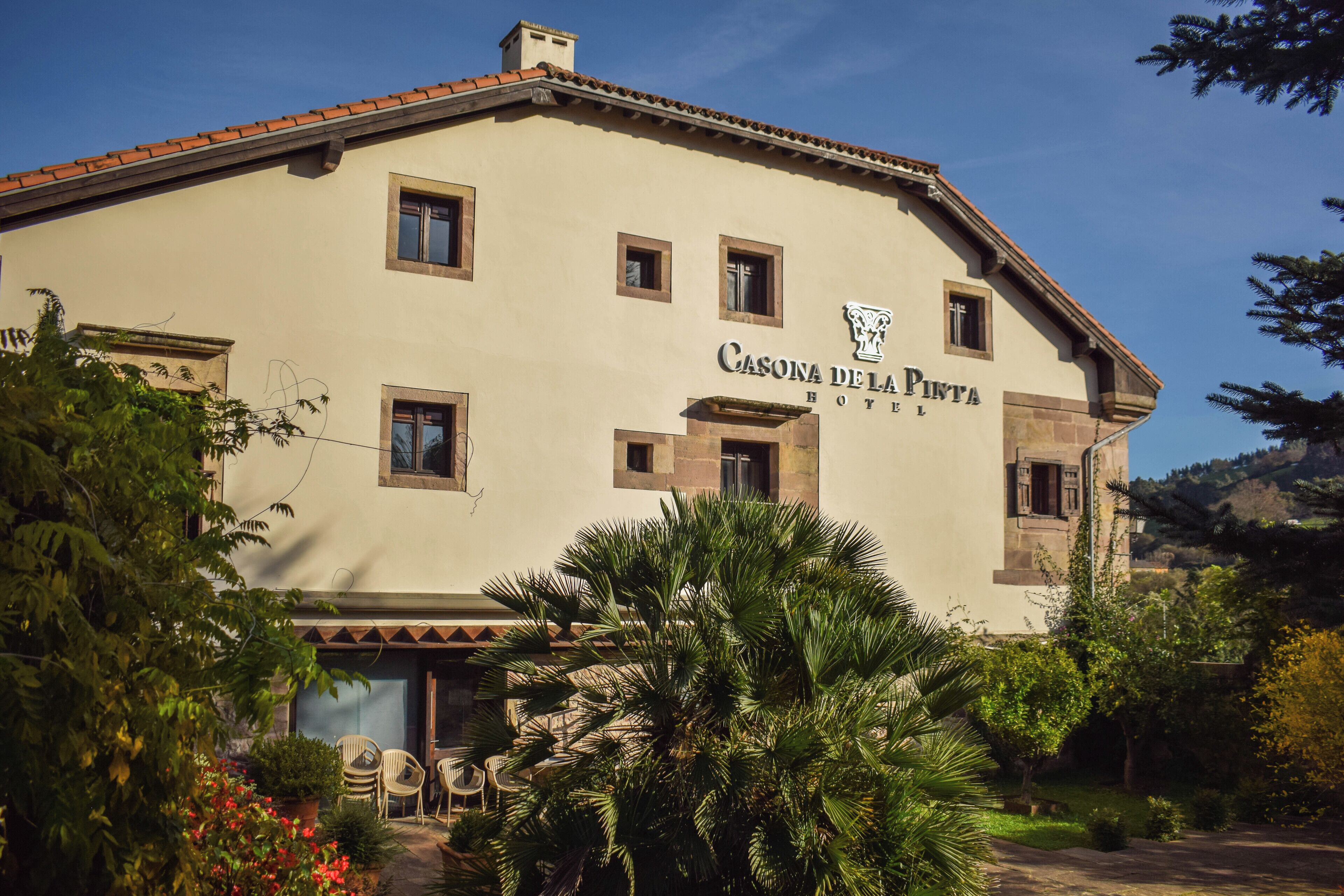 Voorkant van accommodatie