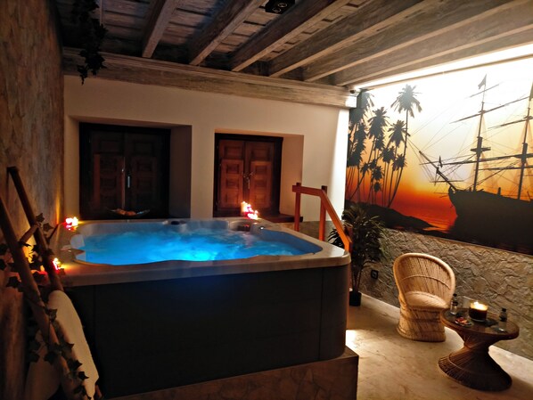 Salas de tratamiento para parejas, masajes