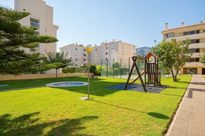 Children’s area - Holiday Apartment 'Estrella 1L Spaniahome' with Pool, Private Terrace & Wi-Fi (Alfaz del Pi)