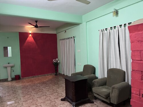 One Private room with hall and kitchen-Fully furnished