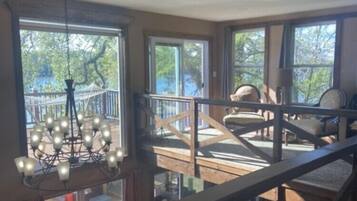 Blick von der Unterkunft