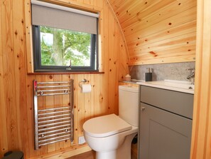 Douche, sèche-cheveux